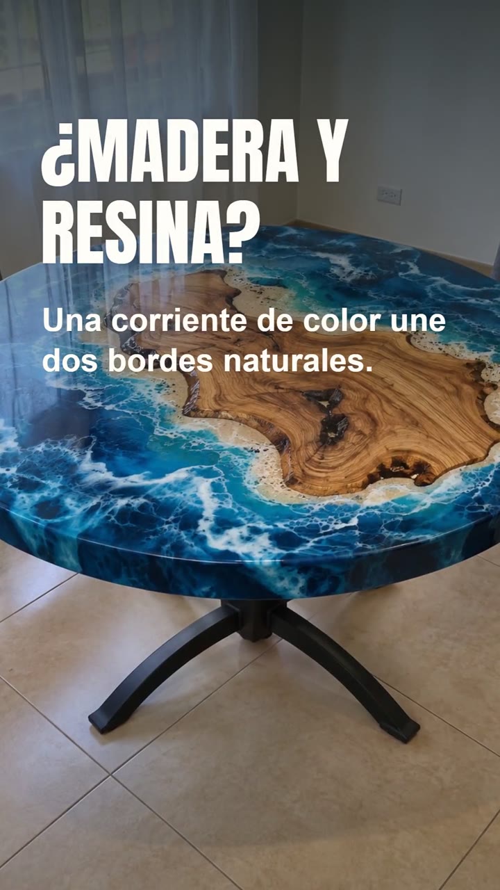 What a river table is